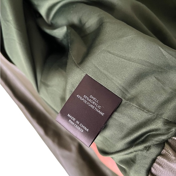 Revolve Majorelle Kai silver button closure Jacket in Olive‎ Green - Picture 9 of 12